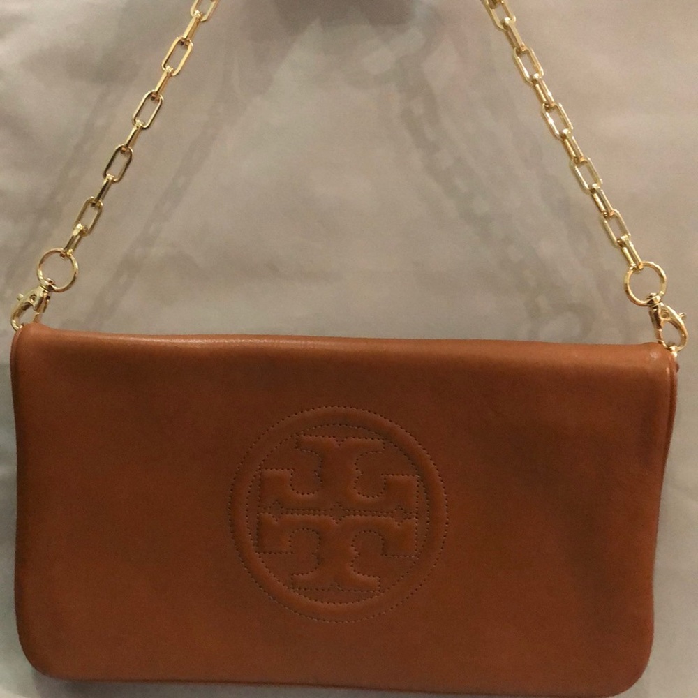 Tory Burch Leather flap bag